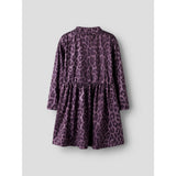 Name It Grape Shake Nmfnuni Ls Klänning