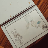 That's Mine Bunny Drew Water Colouring Bok