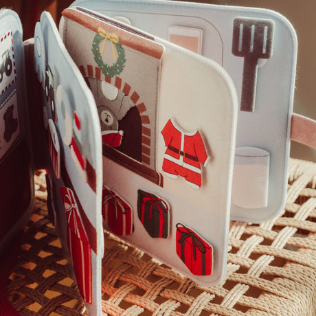 That's Mine Christmas Bear Emory Felt Activity Bok