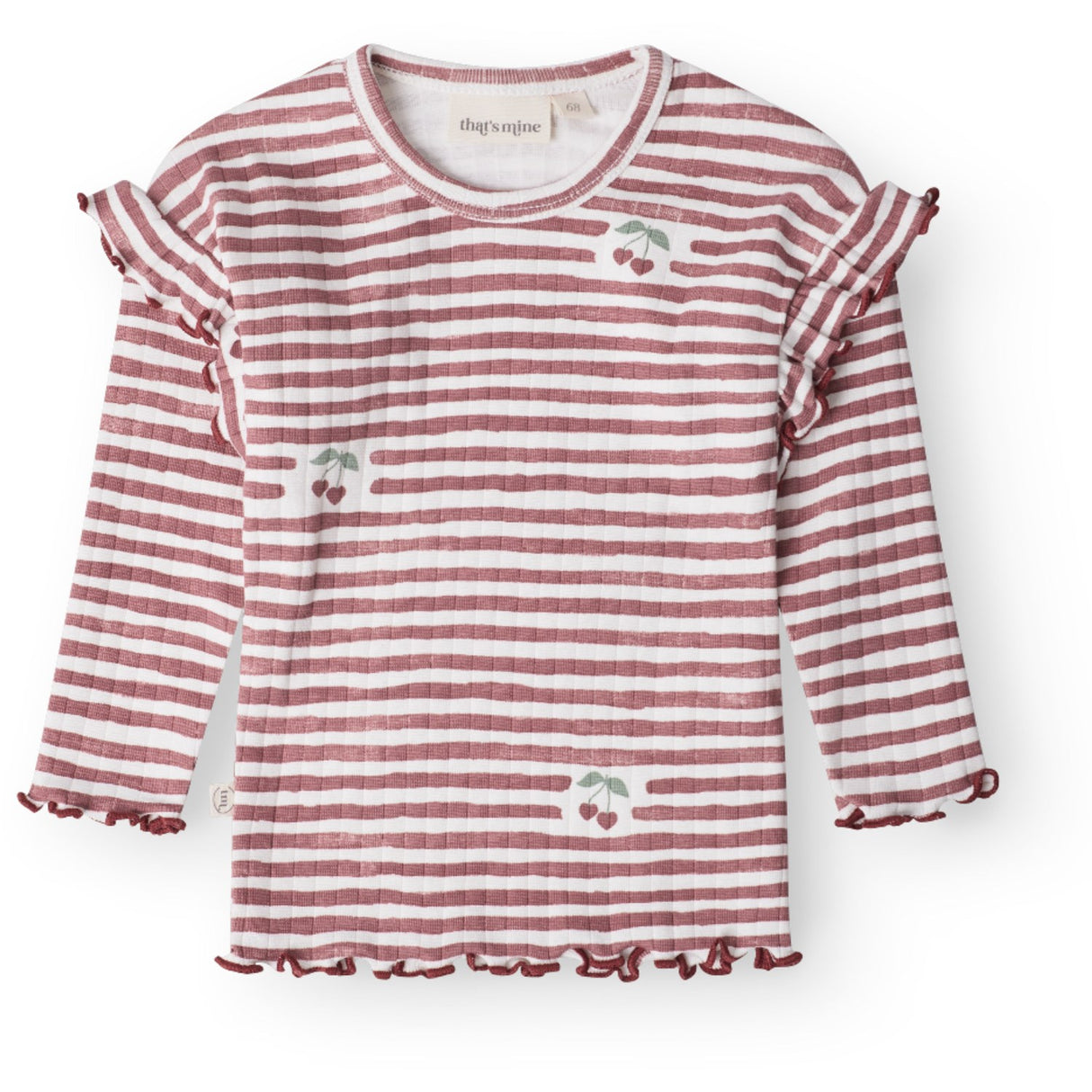 That's Mine Love Berry Stripe Jamilla Blus
