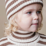 That's Mine Brown Stripe Izzy Beanie