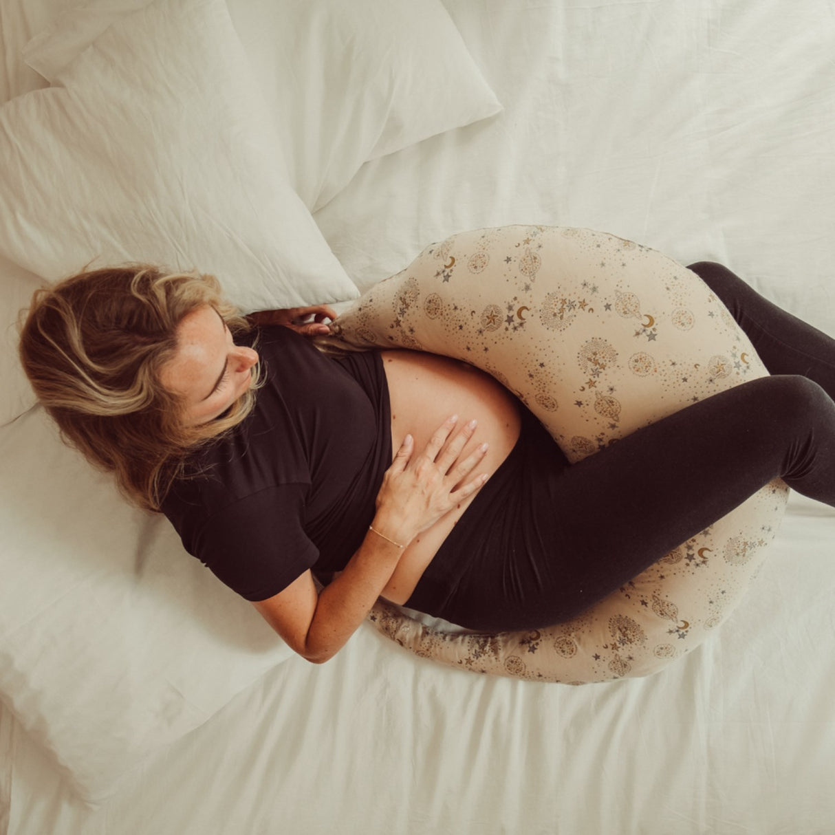 That's Mine Sateen - Million Stars Moon Nursing Kudde