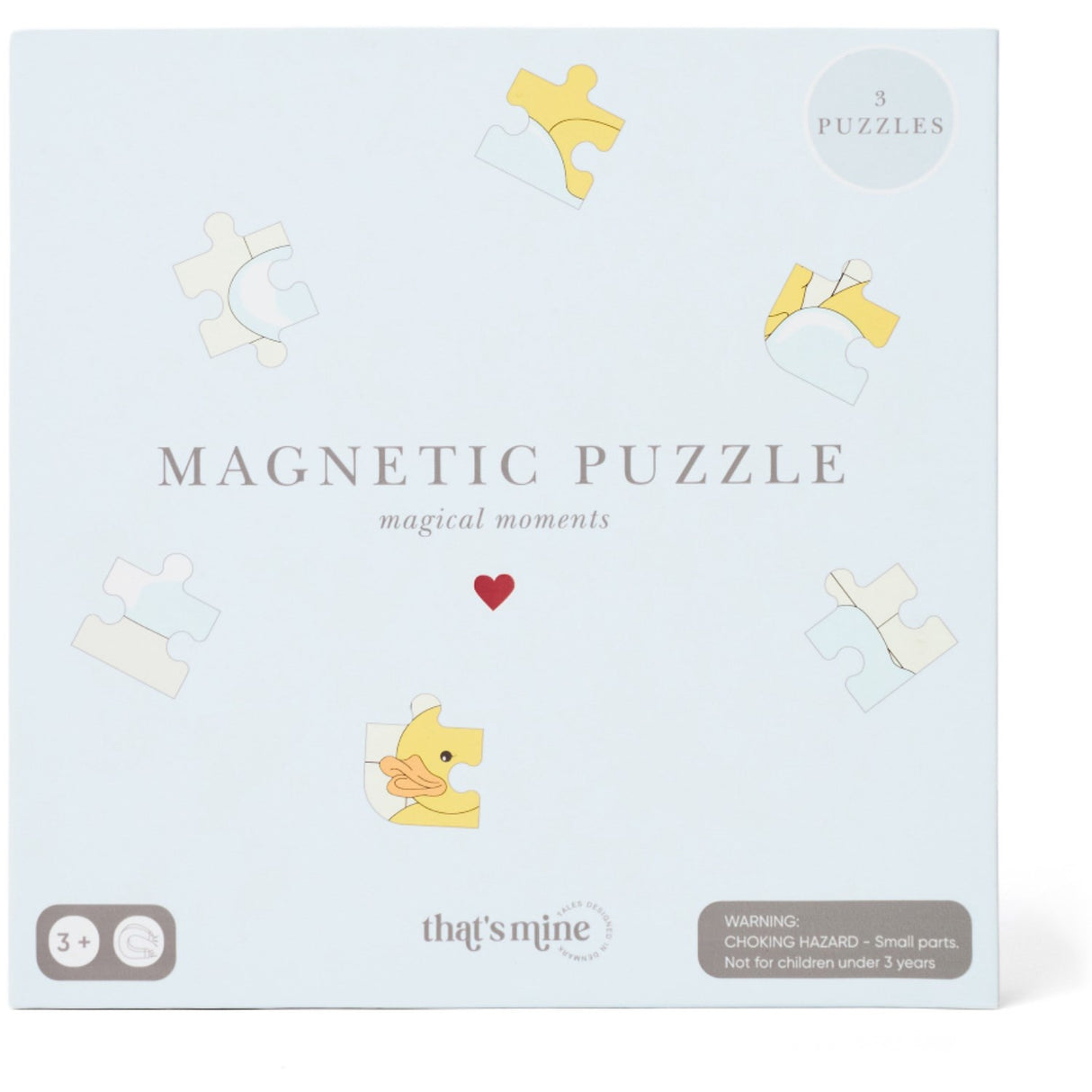 That's Mine Dino Ricki Pussel Bok