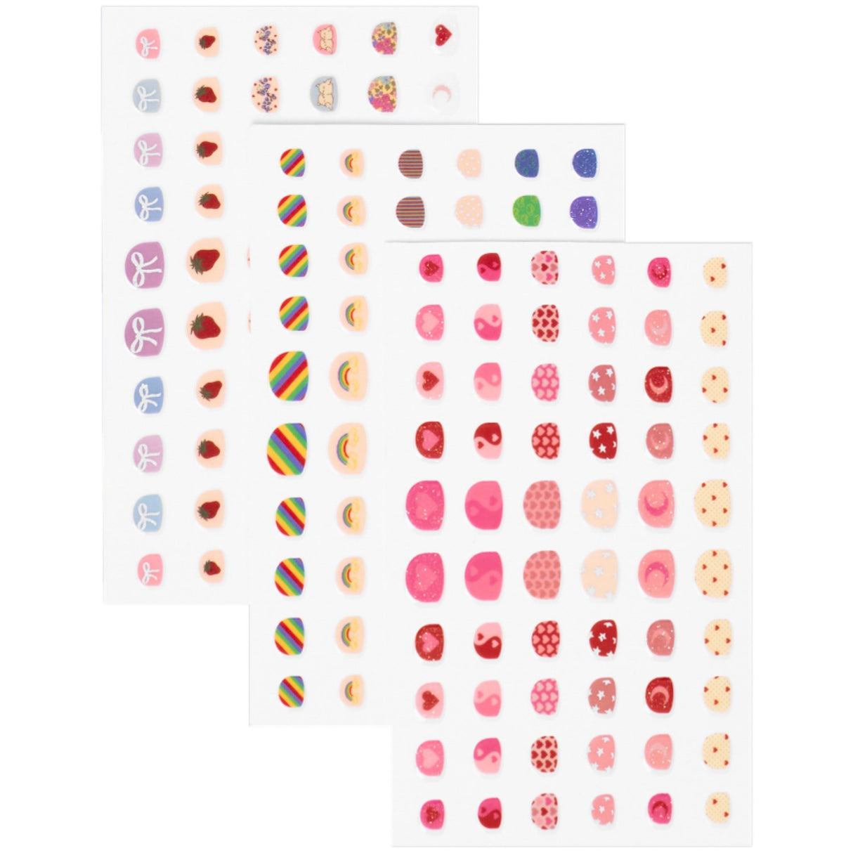 That's Mine Red Nuri Nail Stickers