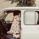 That's Mine Rouge Boucle Sarah Klänning