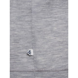 Hummel Grey Melange Jr Ull Rib Topp S/L