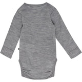 Hummel Grey Melange Mini Ull Rib Body L/S