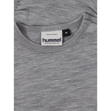 Hummel Grey Melange Mini Ull Rib Body L/S