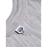 Hummel Grey Melange Mini Ull Rib Mössa