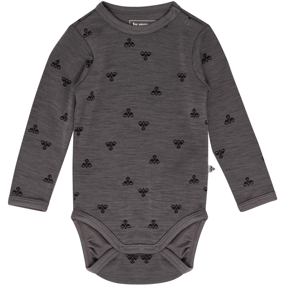 Hummel Charcoal Gray Mini Ull Body L/S
