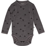 Hummel Charcoal Gray Mini Ull Body L/S
