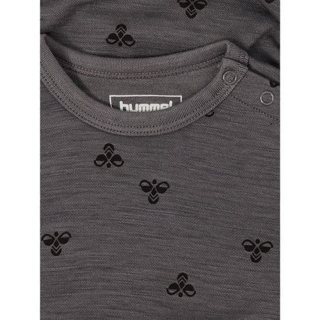 Hummel Charcoal Gray Mini Ull Body L/S