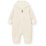 Mini A ture Angora Cream Matadel Teddyfleece Jumpsuit. GRS