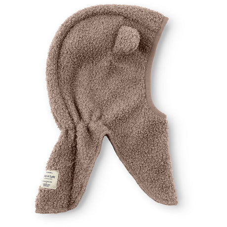 Mini A ture Grey Brown Matjeffi Teddyfleece Elephant Hood. GRS