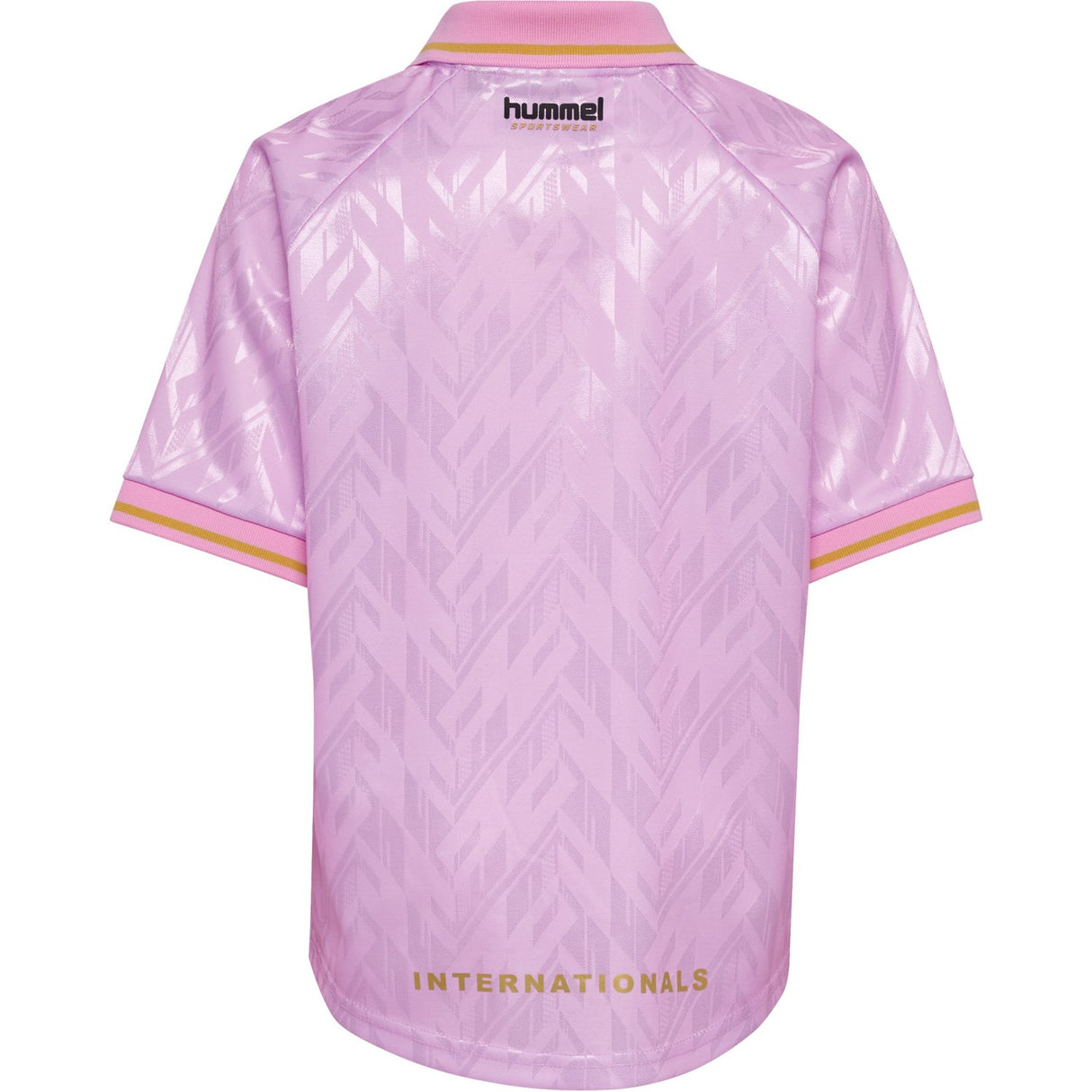 Hummel Pastel Lavender Jr Loose Bay Soccer Jersey S/S