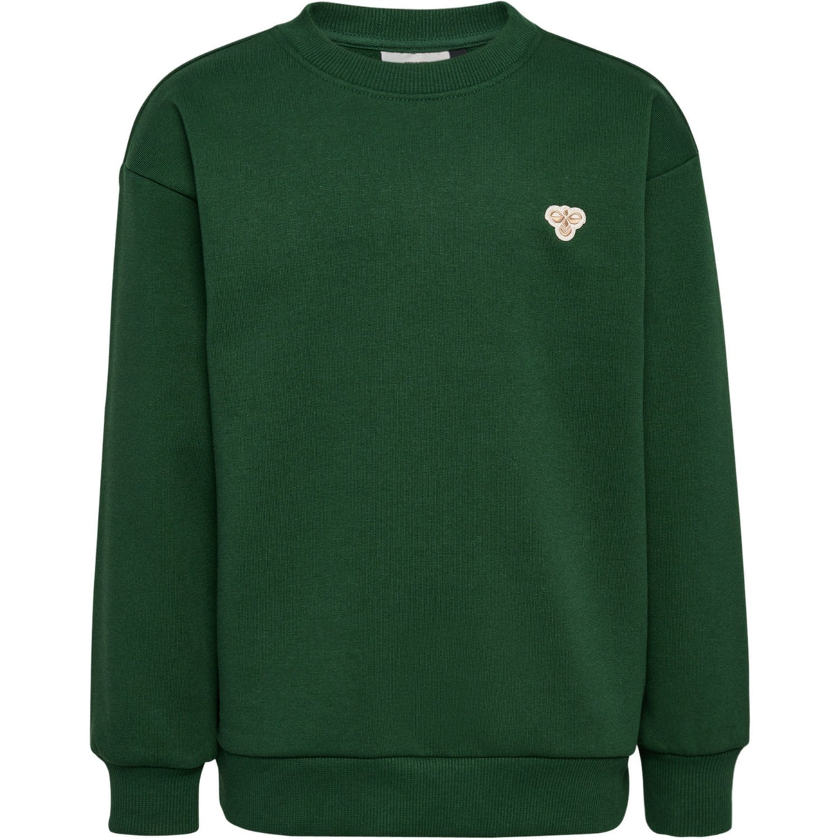 Hummel Dark Green Jr Loose Crewneck Bee