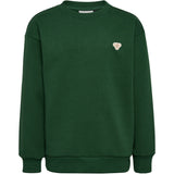 Hummel Dark Green Jr Loose Crewneck Bee