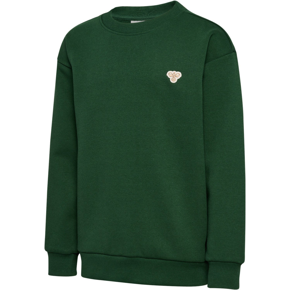 Hummel Dark Green Jr Loose Crewneck Bee