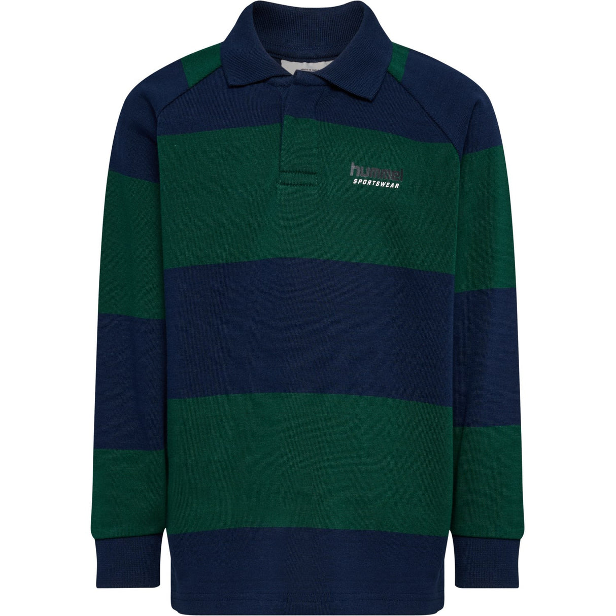 Hummel Dress Blues Jr Loose Striped Pikétröja L/S