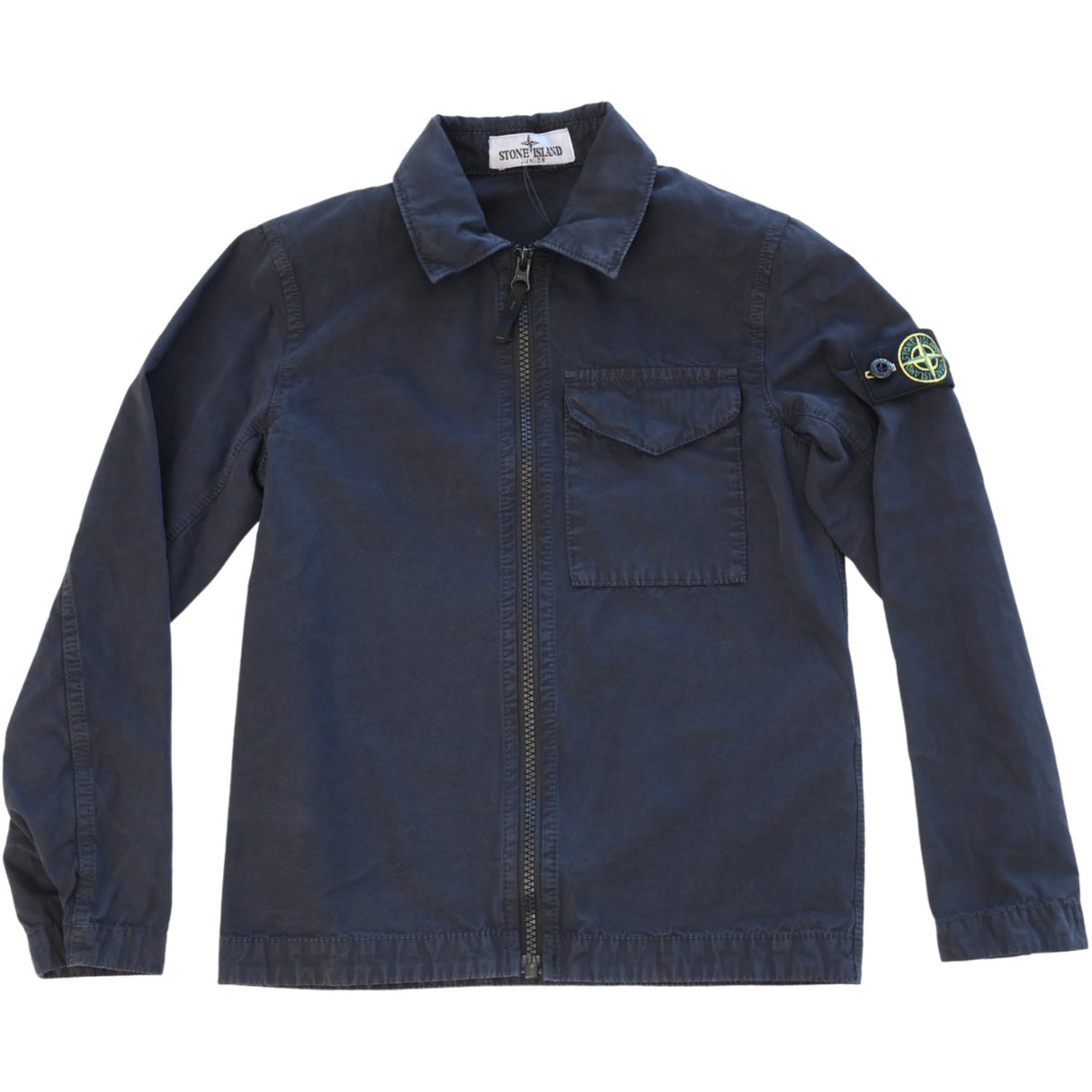 Stone Island Navy Blue Skjorta
