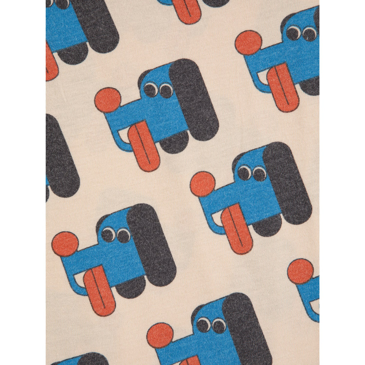 Bobo Choses Offwhite Doggy Mate All Över T-Shirt