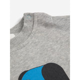 Bobo Choses Light Heather Grey Doggy Mate Sweatshirt