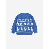Bobo Choses Blue Farm Jaquard Jumper