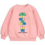 Bobo Choses Pink Hopscotch Sweatshirt