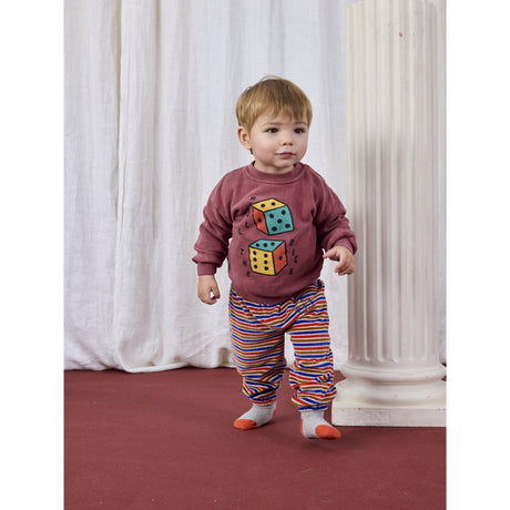 Bobo Choses Light Heather Grey Doggy Mate Kort Strumpor