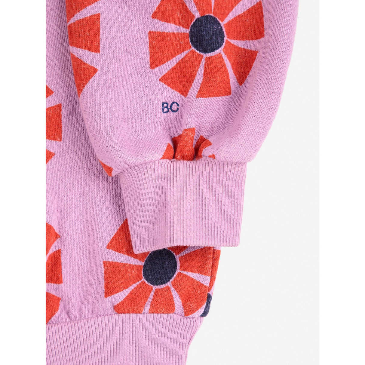 Bobo Choses Purple Kaleidoscope All Över Sweatshirt