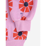 Bobo Choses Purple Kaleidoscope All Över Sweatshirt