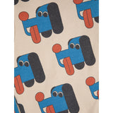 Bobo Choses Offwhite Doggy Mate All Över Zipped Hoodies