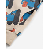 Bobo Choses Offwhite Doggy Mate All Över Zipped Hoodies