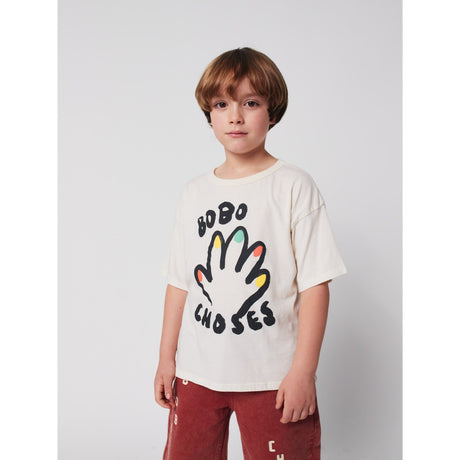 Bobo Choses Offwhite High Five T-Shirt