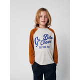 Bobo Choses Brown Go Bobo Ranglan Ärmar T-Shirt