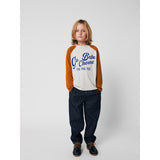 Bobo Choses Brown Go Bobo Ranglan Ärmar T-Shirt