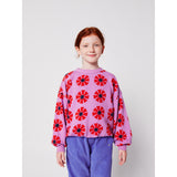 Bobo Choses Purple Kaleidoscope All Över Sweatshirt