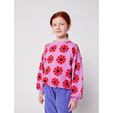 Bobo Choses Purple Kaleidoscope All Över Sweatshirt