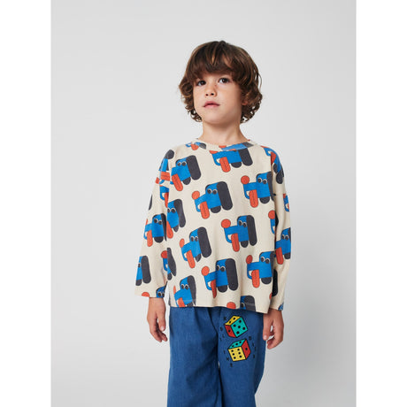 Bobo Choses Offwhite Doggy Mate All Över T-Shirt