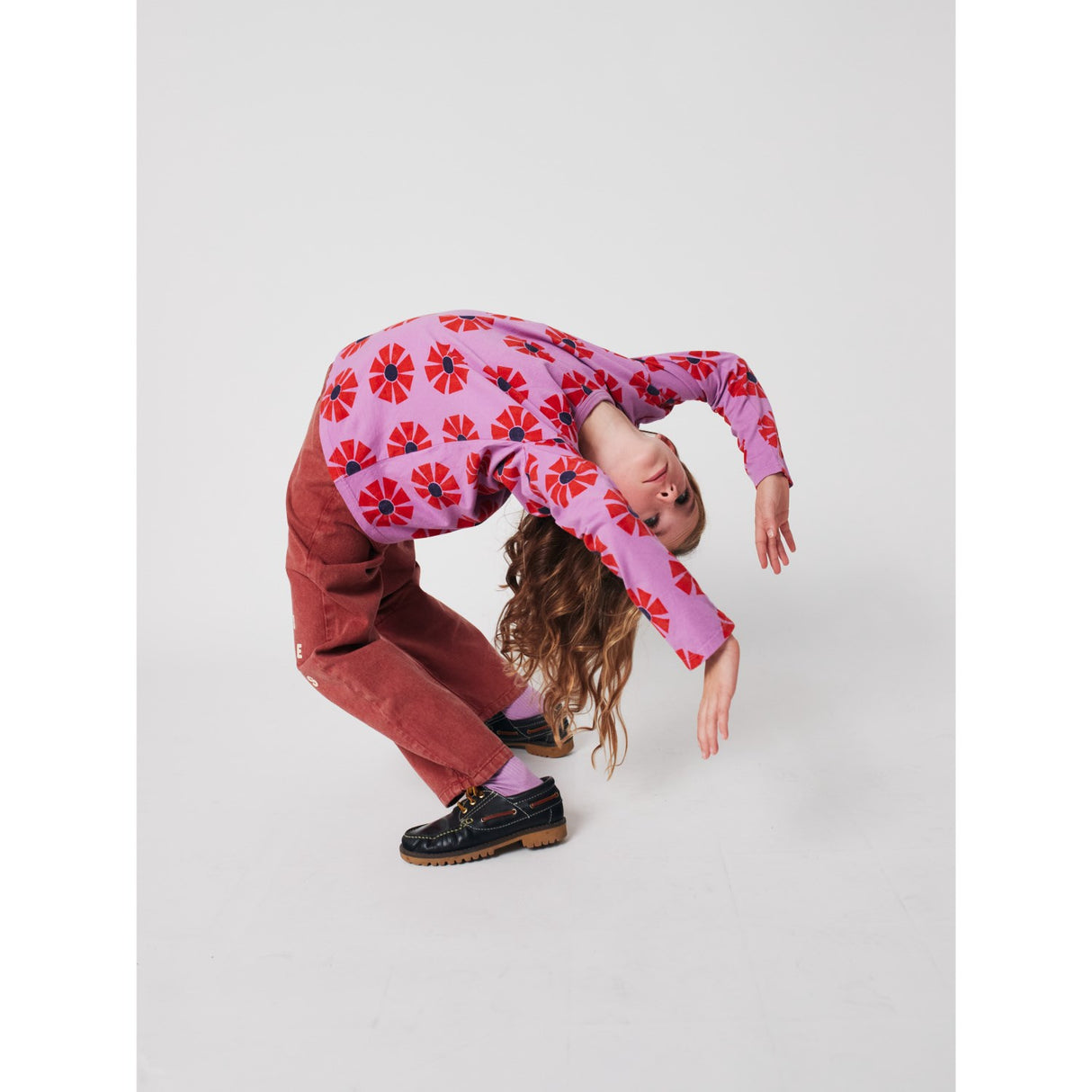 Bobo Choses Purple Kaleidoscope All Över T-Shirt