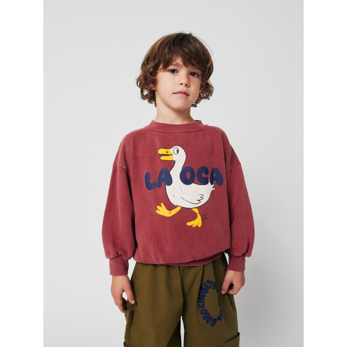 Bobo Choses Brown La Oca Sweatshirt