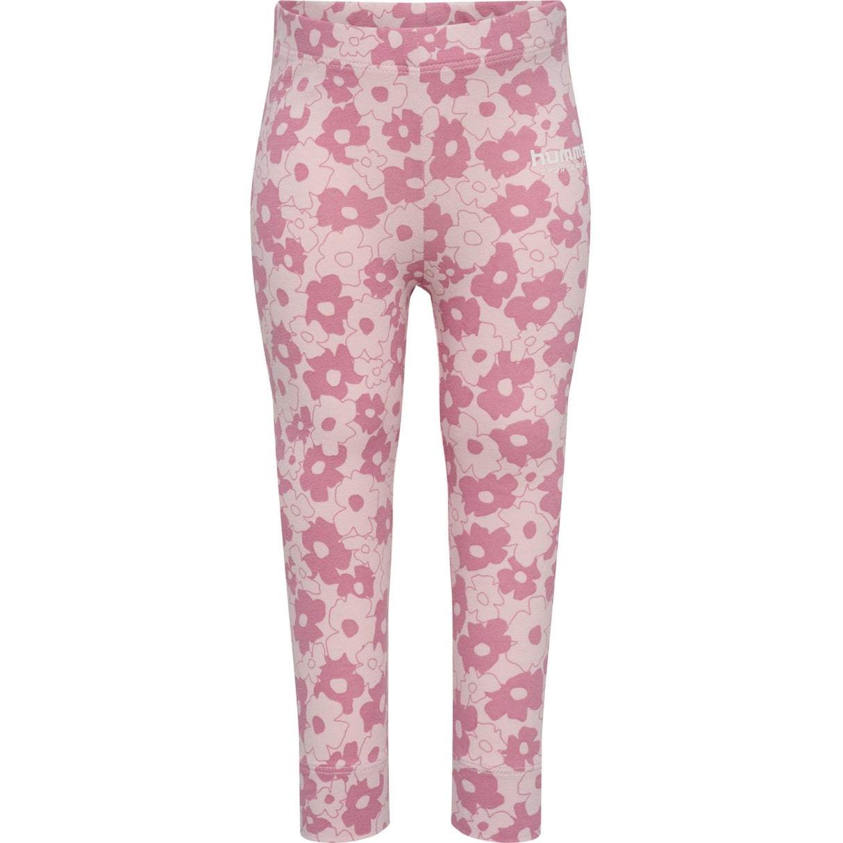 Hummel Pink Nectar Mini Flower AOP Strumpbyxar