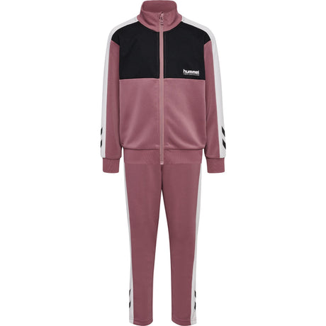 Hummel Wistful Mauve Colorblock Tracksuit