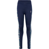 Hummel Dress Blues/Riverside Mix Mid Waist Strumpbyxar