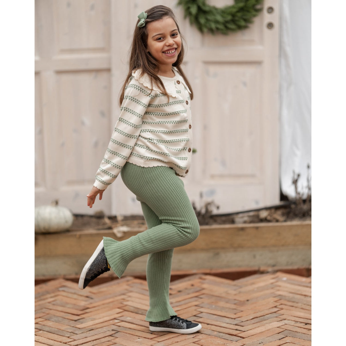 Hanevild Shale Green Tilde Byxor