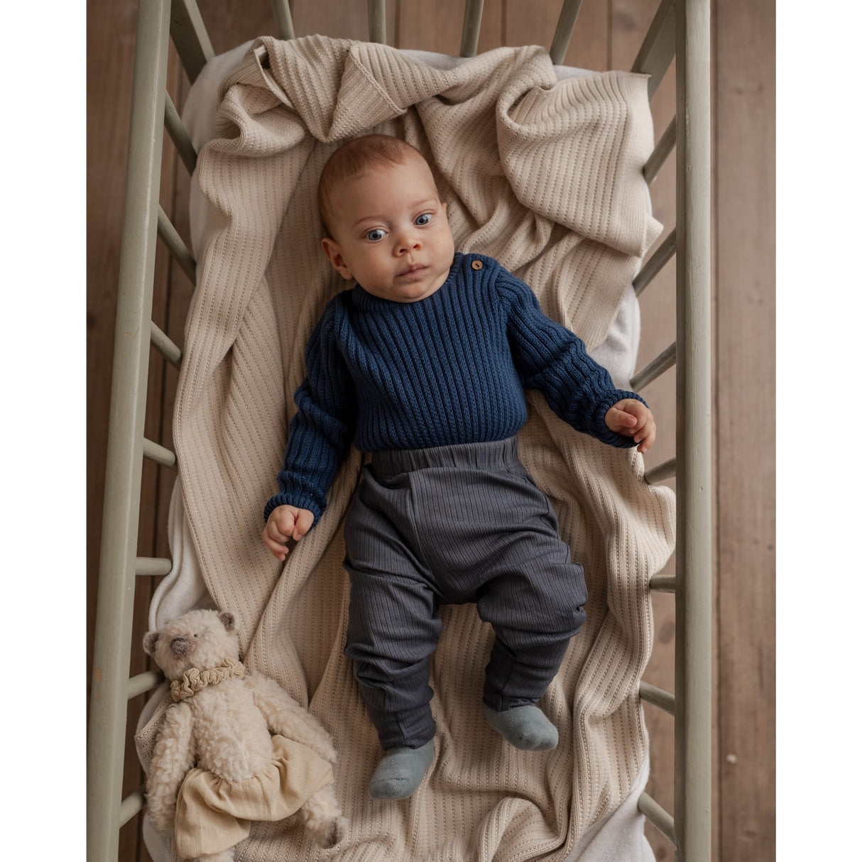 Hanevild Ensign Blue Albert Romper