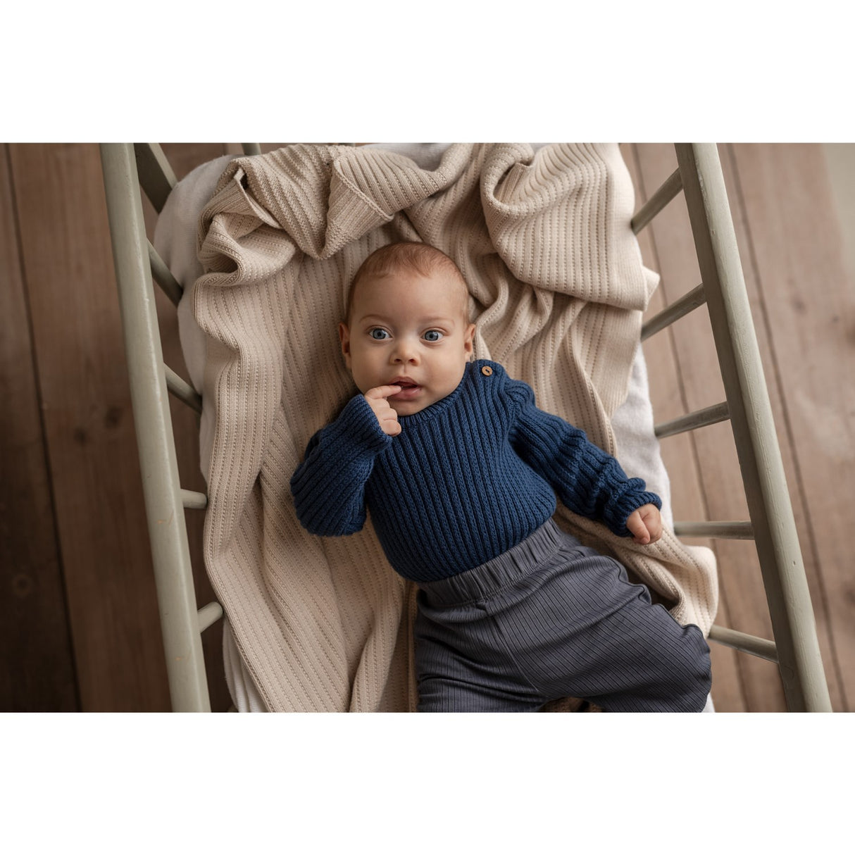 Hanevild Ensign Blue Albert Romper