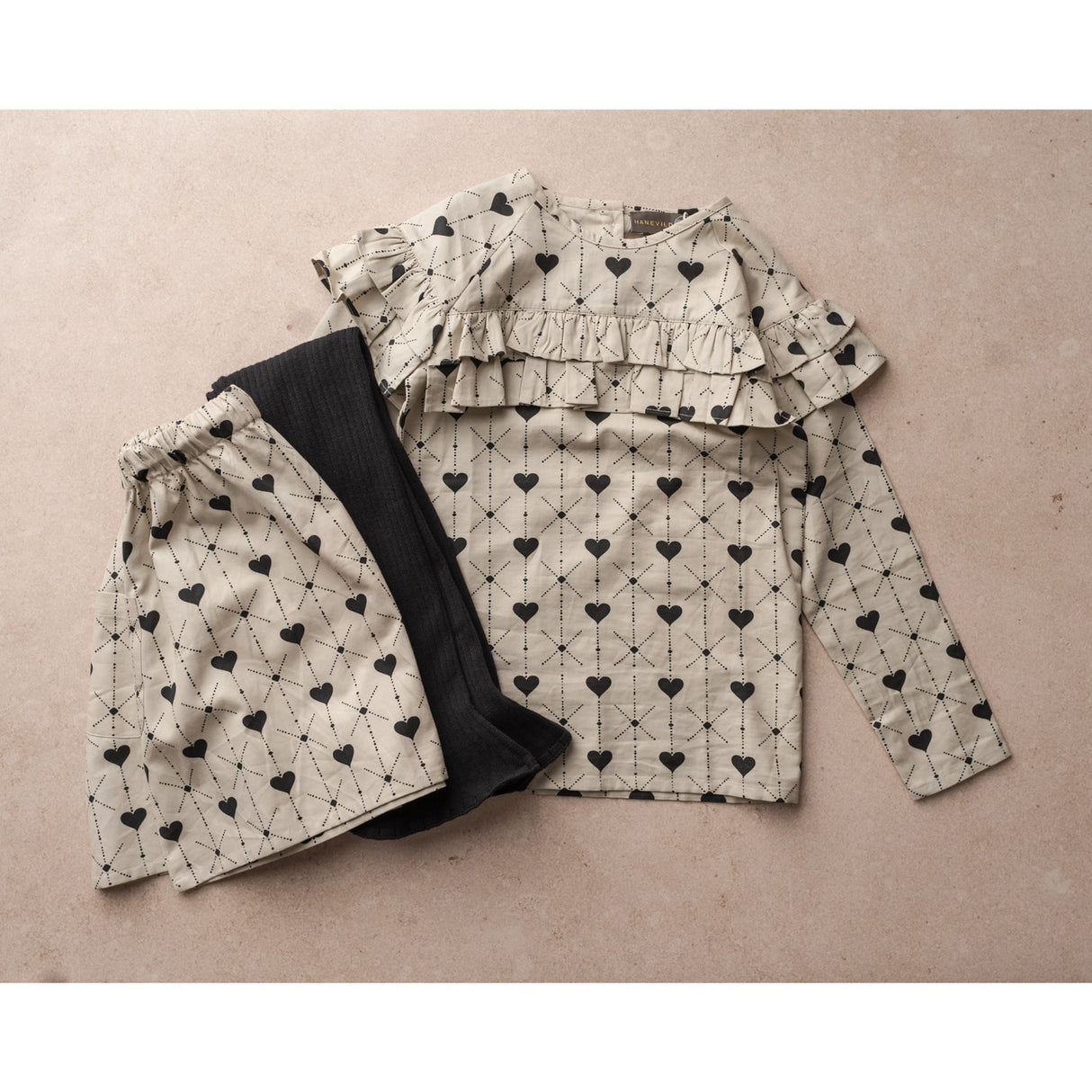 Hanevild Rainy Heart Kjol