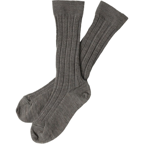 FUB Dark Beige Melange 2-Pack Knee Stockings