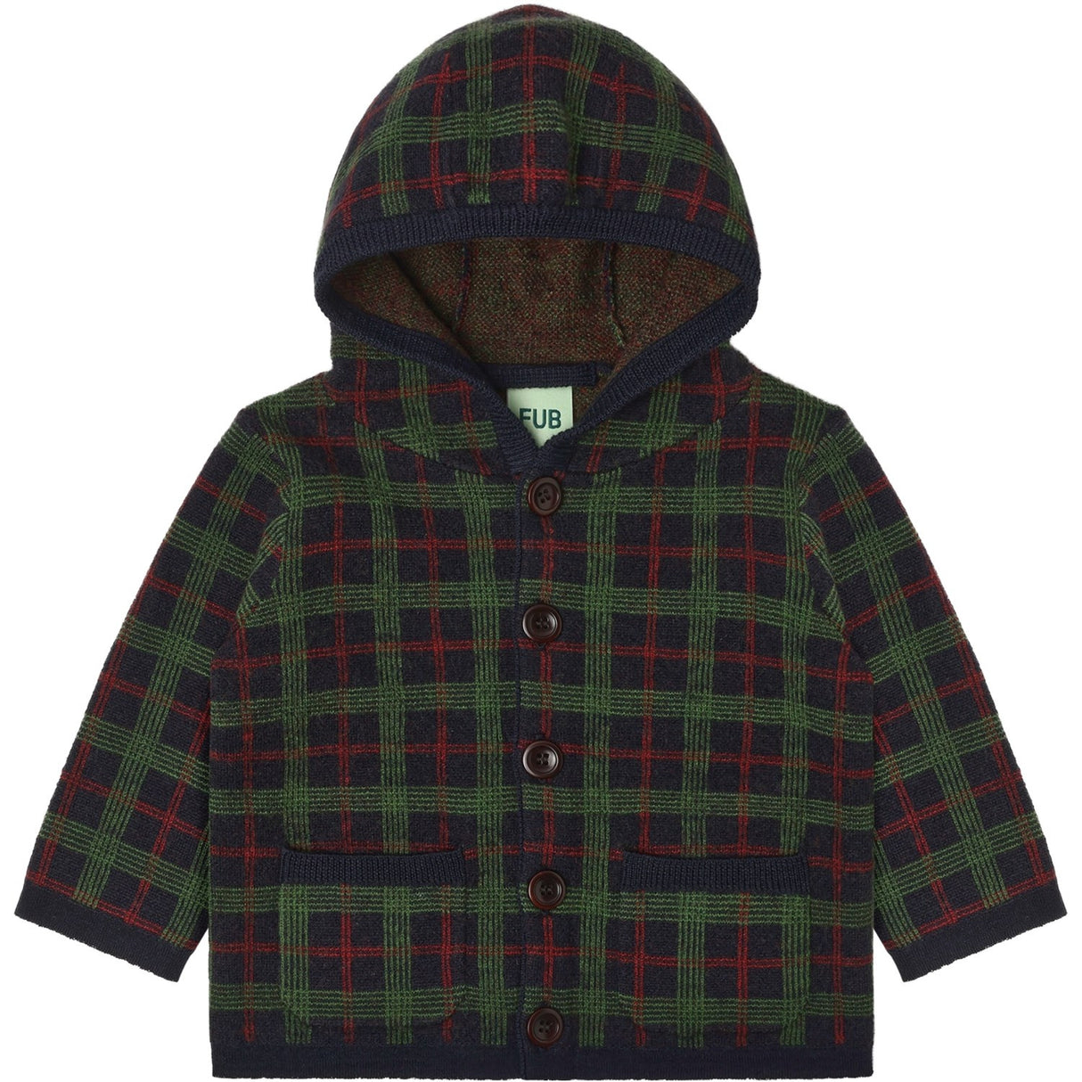 FUB Dark Navy Baby Felted Jacka